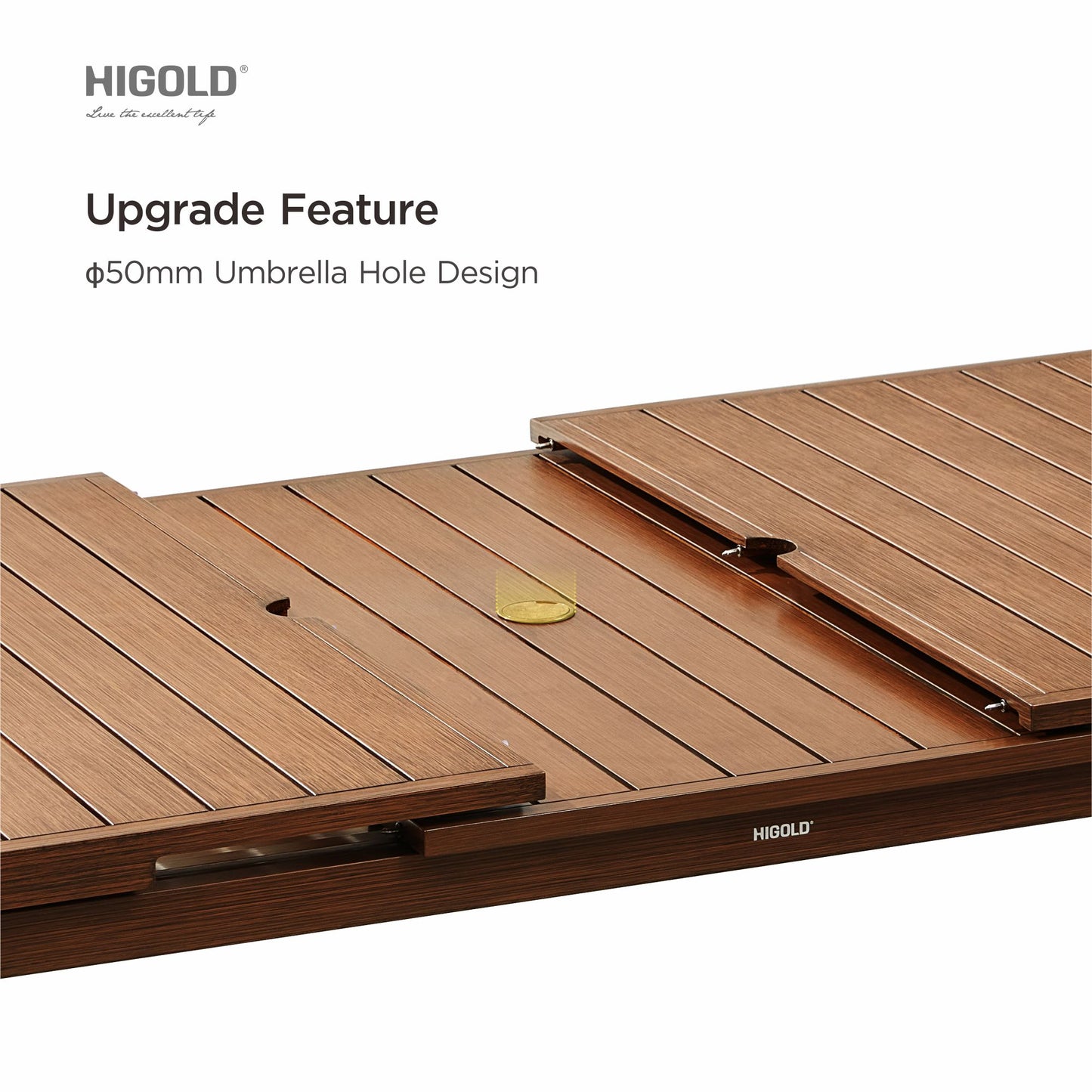 HIGOLD Carlo 9 Pieces Extendable Outdoor Patio