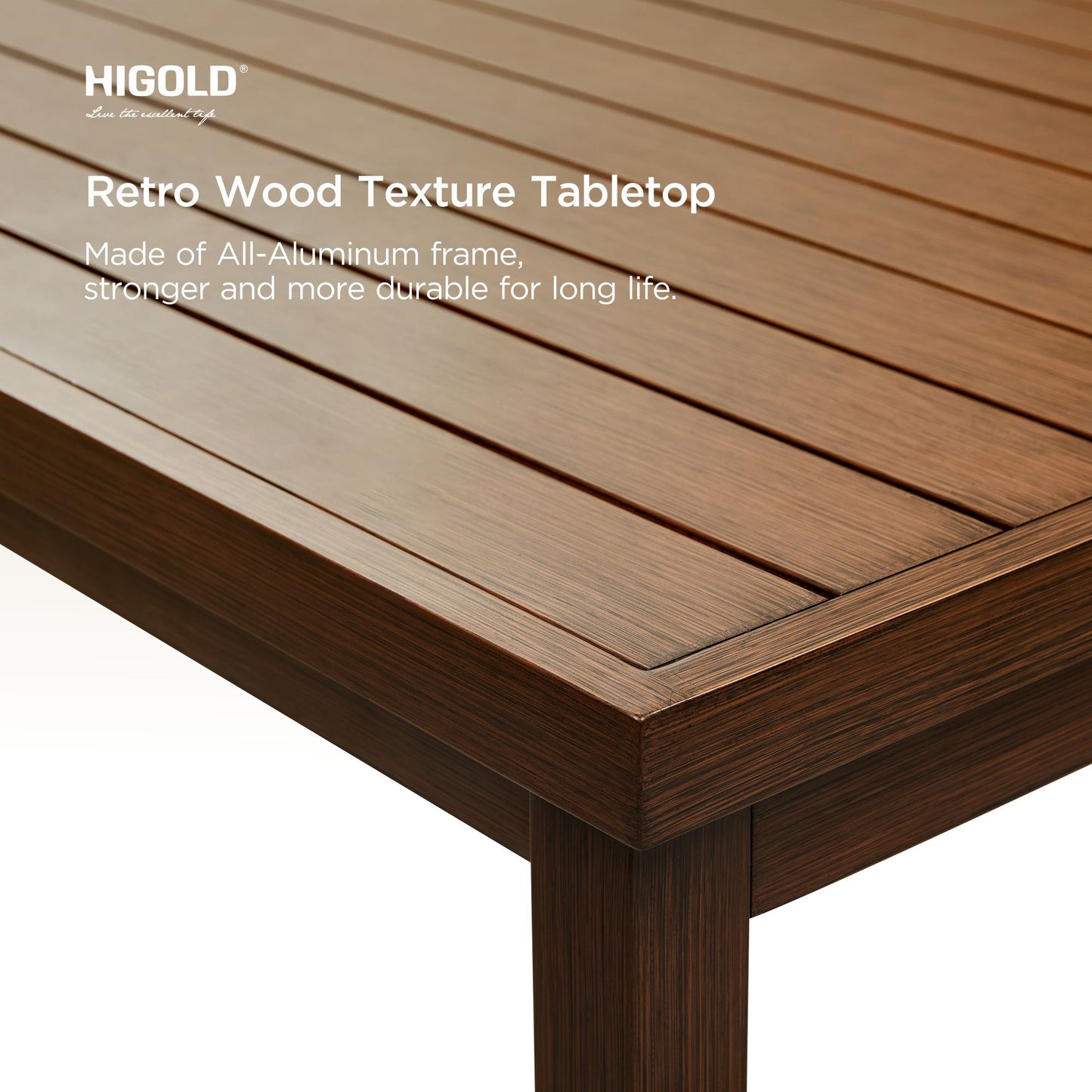 HIGOLD Carlo 9 Pieces Extendable Outdoor Patio
