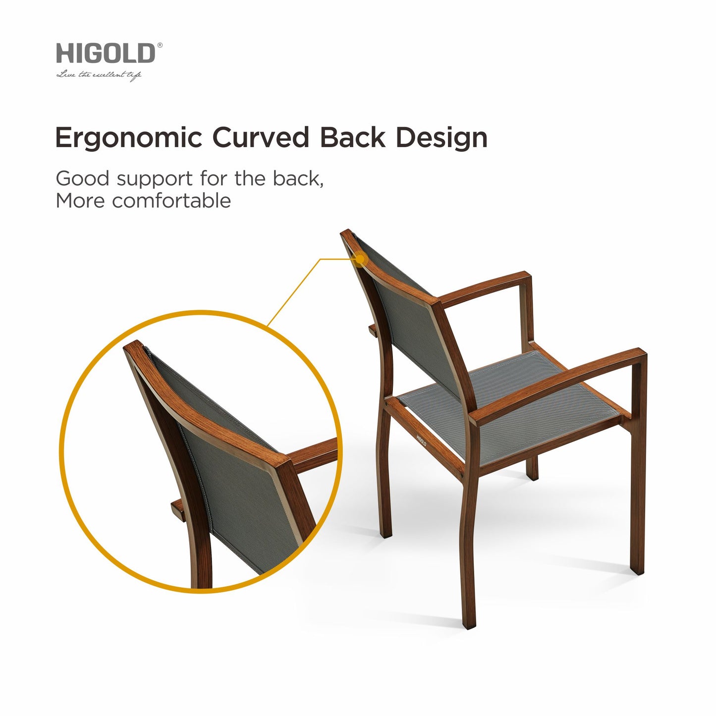 HIGOLD Carlo 9 Pieces Extendable Outdoor Patio